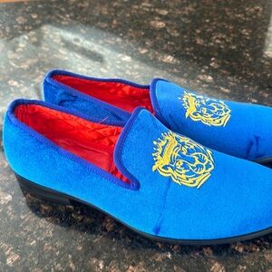 Royal blue men loafers